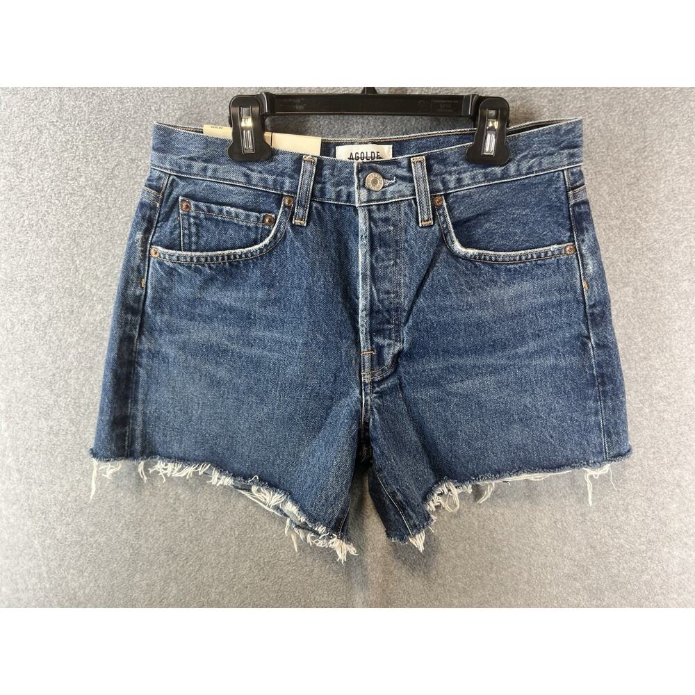 Agolde Parker denim shorts